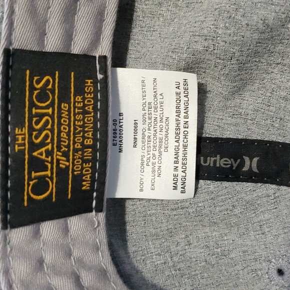 🔷️Hurley Collapsible Hat w/Flexible Visor🔷️ - Picture 2 of 4